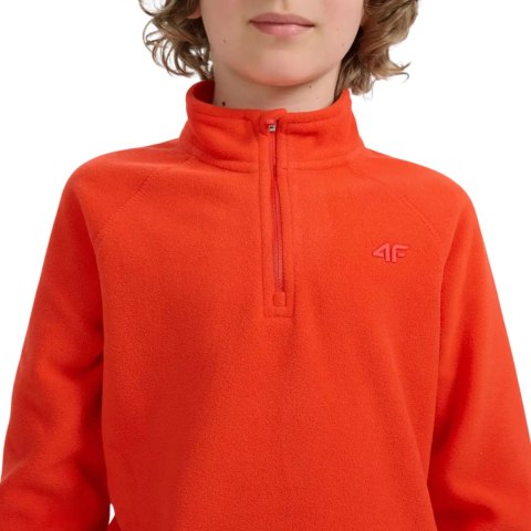 Bluza polarowa dla chłopca 4F M058 czerwona 4FJWAW25UFLEM058 62S Bluza polarowa dla chłopca 4F M058 czerwona 4FJWAW25UFLEM058 62S