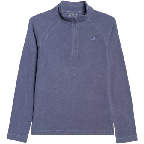 Bluza polarowa dla dziewczynki 4F F060 granat 4FJWAW25UFLEF060 31S