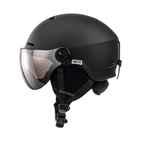 Kask narciarski Meteor Falven M 55-58 cm czarny 24969
