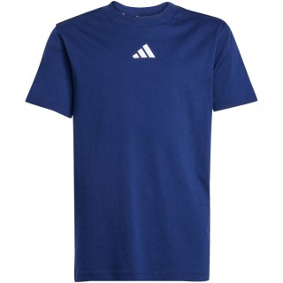 Koszulka dla dzieci adidas Essentials Tee 160 granatowa JY0613