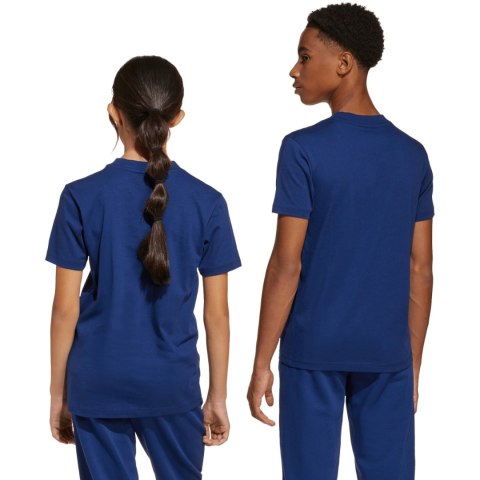Koszulka dla dzieci adidas Essentials Tee 160 granatowa JY0613