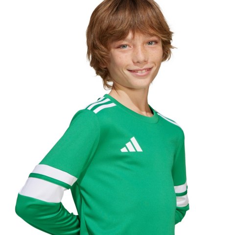 Koszulka dla dzieci adidas Squadra 25 Long Sleeve zielona JN7491