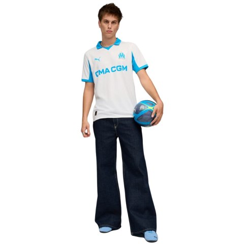 Koszulka męska Puma Olympique Marsylia Home Jersey Replica biała 779801 01