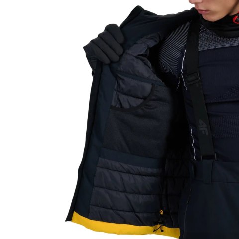 Kurtka narciarska męska 4F M0787 pomarańczowa 4FWAW25TTJAM0787 70S