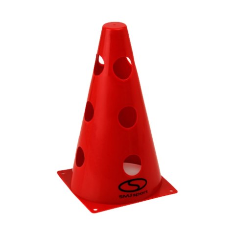 Pachołek Smj z otworami 23 cm czerwony 1 szt. PT4-12WH-R Pachołek Smj z otworami 23 cm czerwony 1 szt. PT4-12WH-R