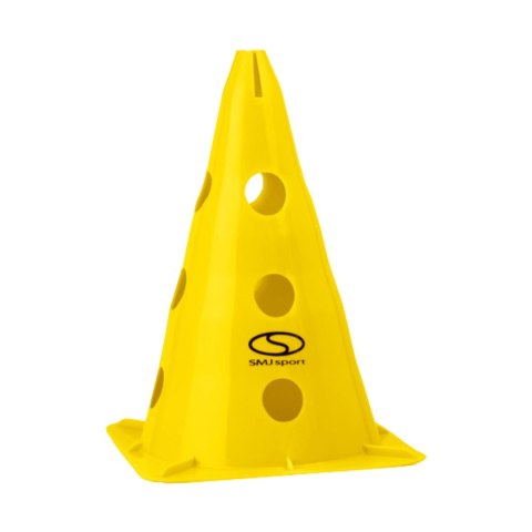 Pachołek Smj z otworami 30 cm żółty 1szt. PT4-13H-Y Pachołek Smj z otworami 30 cm żółty 1szt. PT4-13H-Y