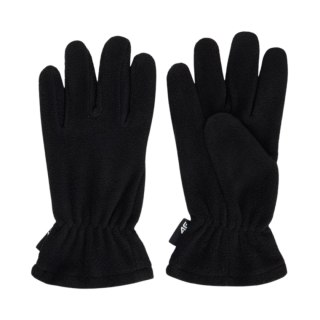 Rękawiczki dla dzieci 4F CAS U156 głęboka czerń 4FJWAW25AGLOU156 20S