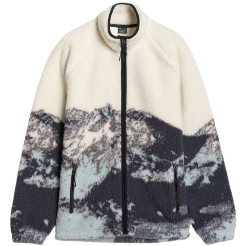 Bluza polarowa 4F U351 multikolor allover 4FWAW25TFLEU351 90A