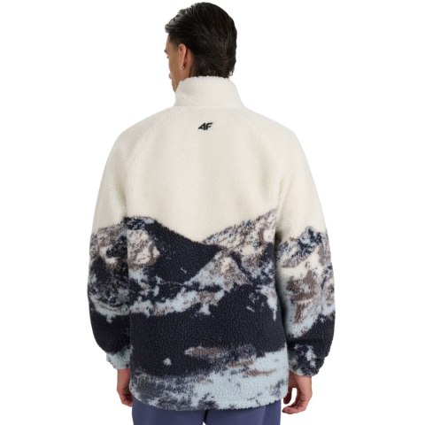 Bluza polarowa 4F U351 multikolor allover 4FWAW25TFLEU351 90A