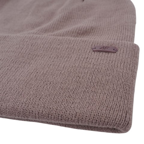 Czapka 4F U622 ciemny brązowy 4FWAW25ACAPU622 80S