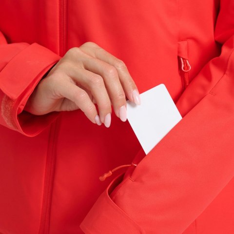 Kurtka narciarska damska 4F F0954 czerwona 4FWAW25TTJAF0954 62S