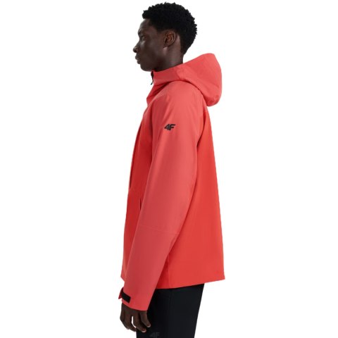 Kurtka trekkingowa męska 4F M1010 pomarańczowa 4FWAW25TTJAM1010 70S