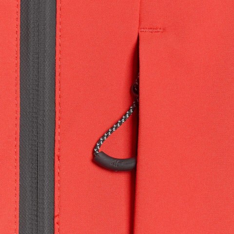 Kurtka trekkingowa męska 4F M1010 pomarańczowa 4FWAW25TTJAM1010 70S