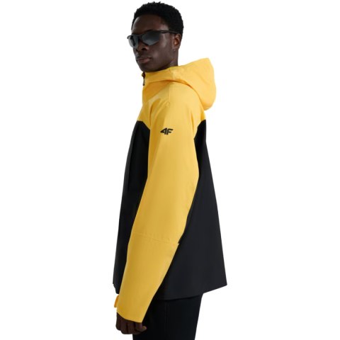 Kurtka trekkingowa męska 4F M1010 żółta 4FWAW25TTJAM1010 71S