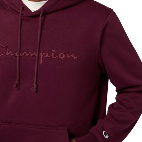 Bluza męska Champion Hooded Sweatshirt bordowa 220271 RS522
