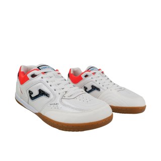 Buty piłkarskie Joma Top Flex Foot Shape 2502 Indoor białe FOTOPW2502IN