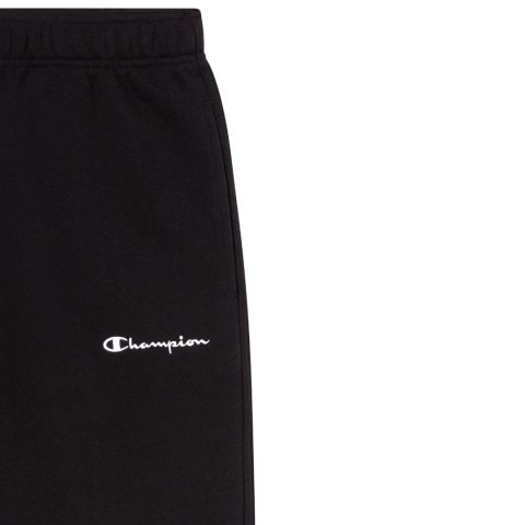 Spodnie męskie Champion Straight Hem Pants czarne 221801 KK001