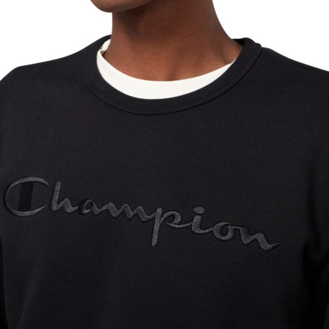 Bluza męska Champion Crewneck Sweatshirt czarna 220272 KK001