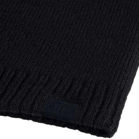 Czapka 4F U633 głęboka czerń 4FWMM00ACAPU633 20S