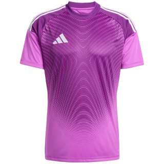 Koszulka bramkarska męska adidas Tiro 25 Competition Jersey Short Sleeve fioletowa JI9719