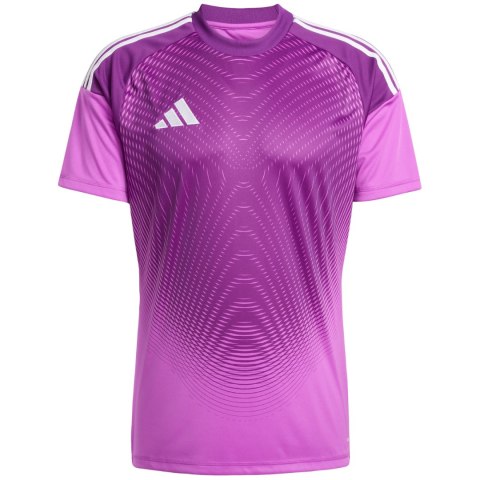 Koszulka bramkarska męska adidas Tiro 25 Competition Jersey Short Sleeve fioletowa JI9719