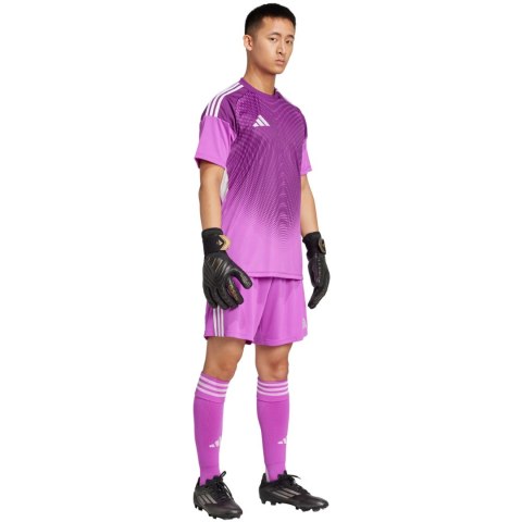 Koszulka bramkarska męska adidas Tiro 25 Competition Jersey Short Sleeve fioletowa JI9719