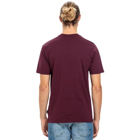 Koszulka męska Fila Bedburg burgundowa FAU0147 40107