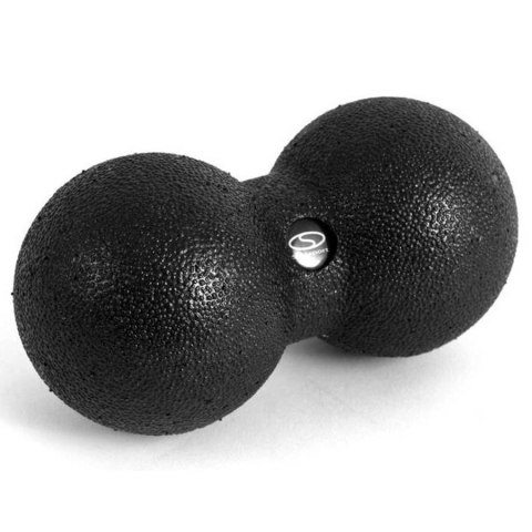Piłka do masażu SMJ Peanut Massage Ball podwójna czarna