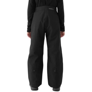 Spodnie narciarskie dla chłopca 4F FNK M0949 głęboka czerń 4FJWAW25TFTRM0949 20S