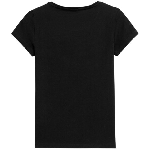 Koszulka damska 4F głęboka czerń H4L22 TSD353 20S