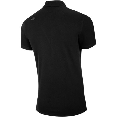 Koszulka męska 4F głęboka czerń NOSH4 TSM008 20S