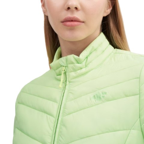 Kurtka damska puchowa 4F F094 zielona 4FSS23TDJAF094 41S