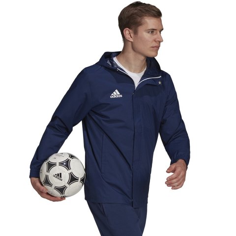 Kurtka męska adidas Entrada 22 All Weather Jacket granatowa H57472