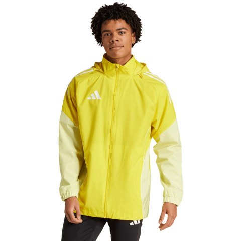 Kurtka męska adidas Tiro 25 Competition All-Weather żółta JI8958