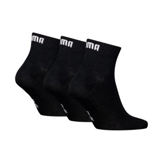 Skarpety Puma Quarter Plain 3pak czarne 938589 06