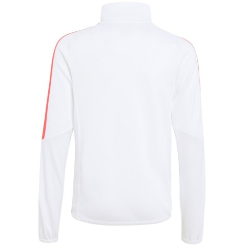 Bluza dla dzieci adidas Tiro 26 League Training Top biało-czarno-czerwona KR0370