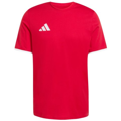 Koszulka męska adidas Entrada 26 Tee czerwona JZ6676