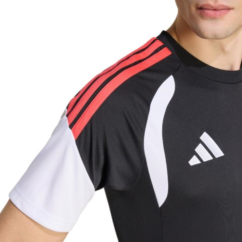 Koszulka męska adidas Tiro 26 League Jersey czarno-biało-czerwona KB1357