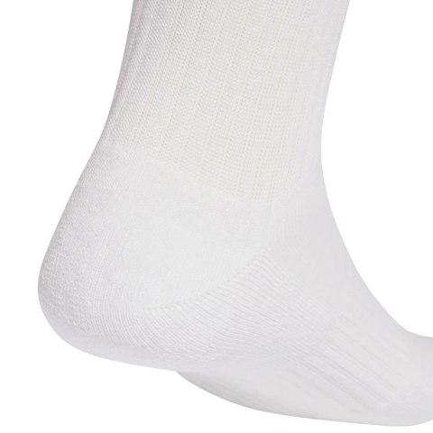 Skarpety adidas 3-Stripes Essentials Cushioned Crew 6 Pak białe KE5493