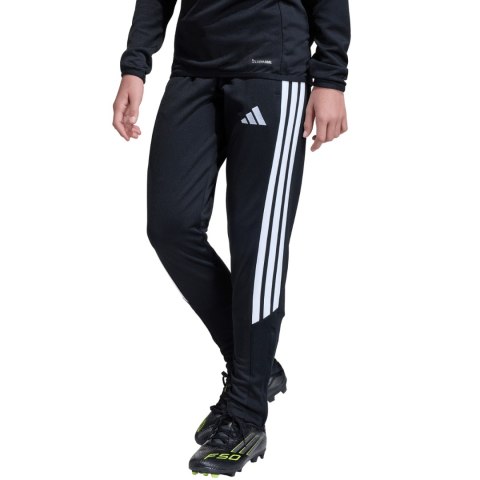 Spodnie dla dzieci adidas Tiro 26 League Training Slim czarno-białe JY7117