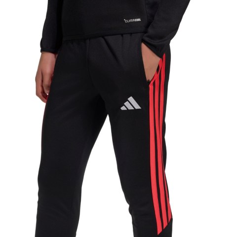 Spodnie dla dzieci adidas Tiro 26 League czarno-czerwone JY9677