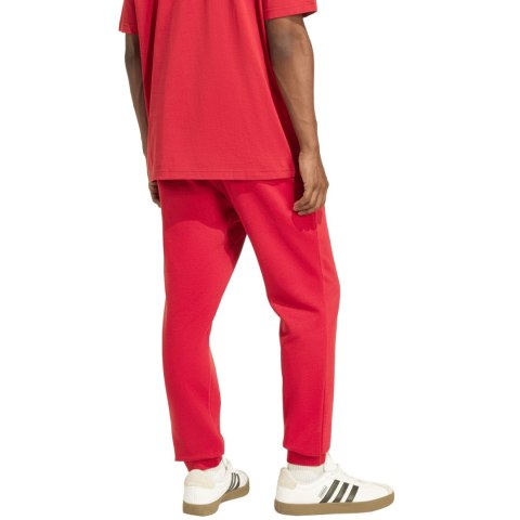 Spodnie męskie adidas Essentials Feelcozy czerwone KC0915