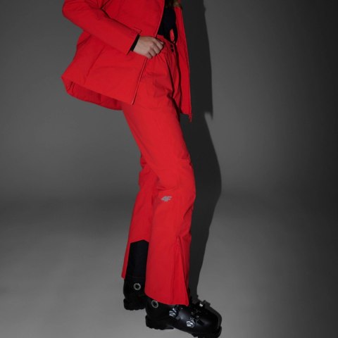 Spodnie narciarskie damskie 4F FNK F0944 czerwone 4FWAW25TFTRF0944 62S