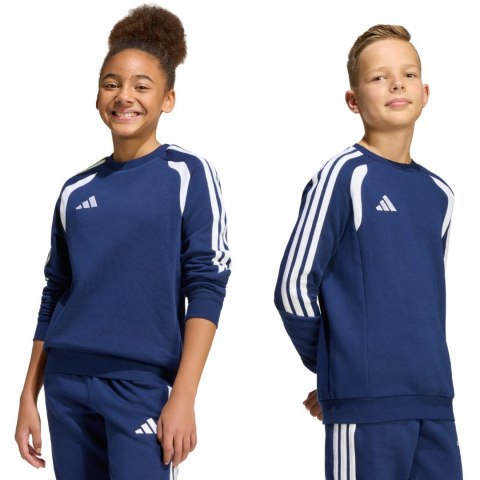 Bluza dla dzieci adidas Tiro 26 League Sweat Crew granatowa KF5821