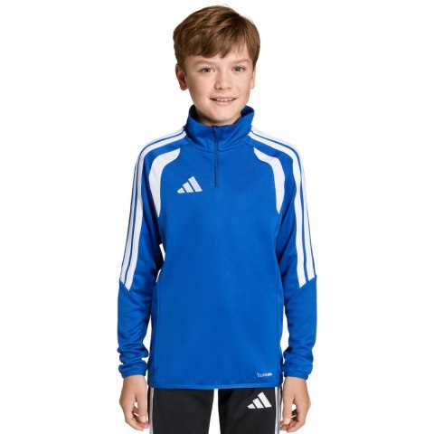 Bluza dla dzieci adidas Tiro 26 League Training Top niebiesko-biała JY7162