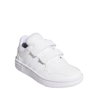 Buty dla dzieci adidas Hoops 3.0 białe GW0436