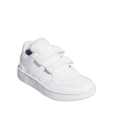 Buty dla dzieci adidas Hoops 3.0 białe GW0436