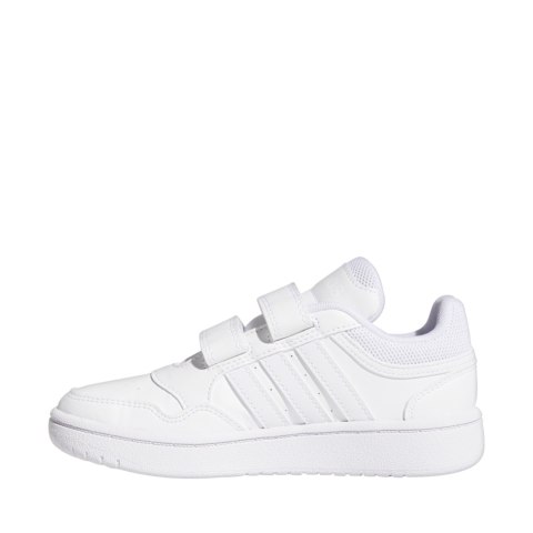 Buty dla dzieci adidas Hoops 3.0 białe GW0436