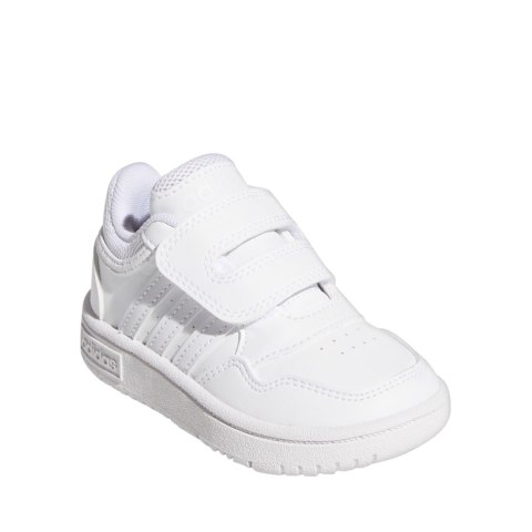 Buty dla dzieci adidas Hoops 3.0 białe GW0442