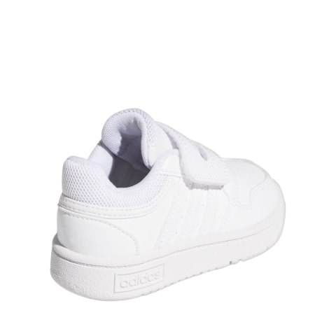 Buty dla dzieci adidas Hoops 3.0 białe GW0442